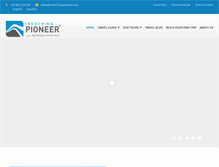 Tablet Screenshot of indochinapioneer.com